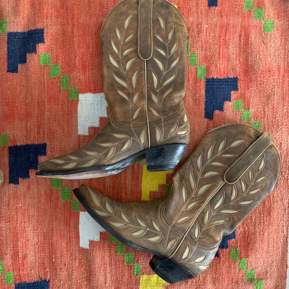 Old Gringo whiskey petal distressed western boots